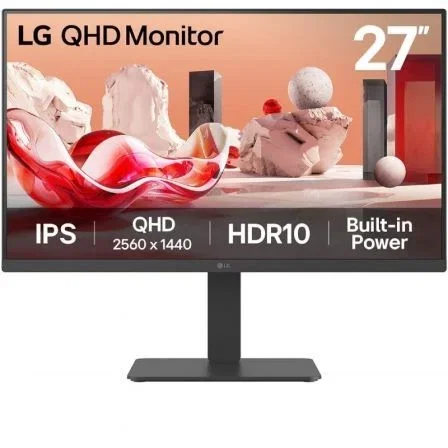 LG 27BA45QB-B Monitor QHD IPS de 27 pulgadas Negro